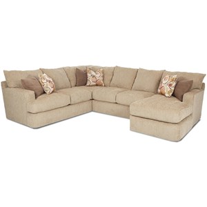 Klaussner Oliver Sectional Sofa